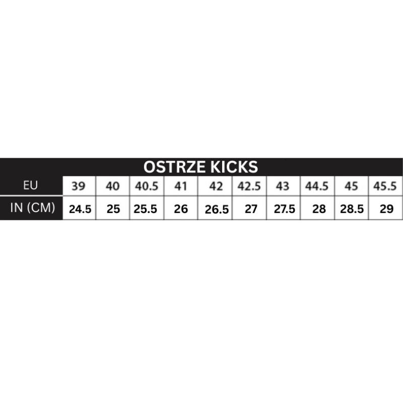 OSTRZE KICKS 1.0 Zielony +8 CM wzrost