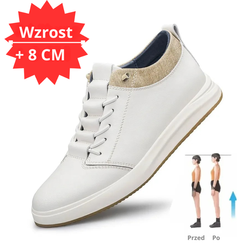 LUXUS | Casual buty +6CM +8CM