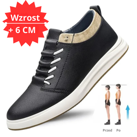 LUXUS | Casual buty +6CM +8CM