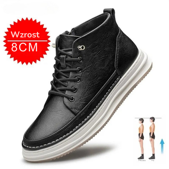 LEX| Casual wysokie buty +6CM +8CM