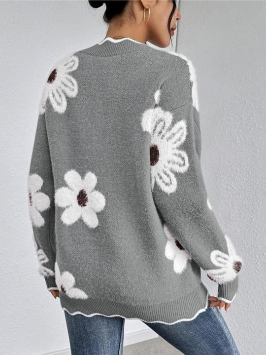 Aniela™ Sweter Cashmere Bloom