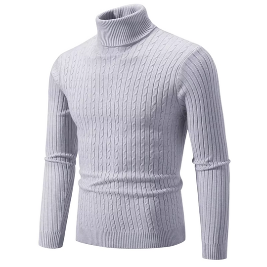 Lorett™ Dzianinowy sweter z golfem