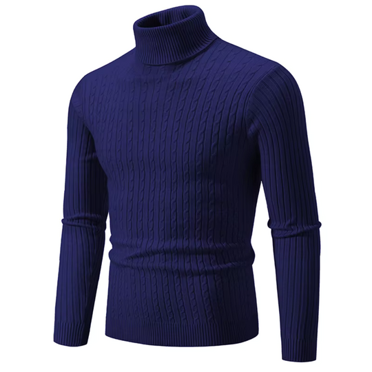 Lorett™ Dzianinowy sweter z golfem