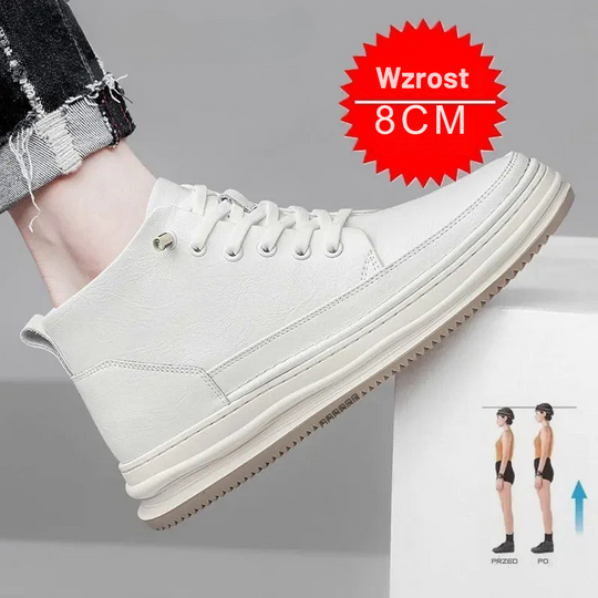 LEX| Casual wysokie buty +6CM +8CM