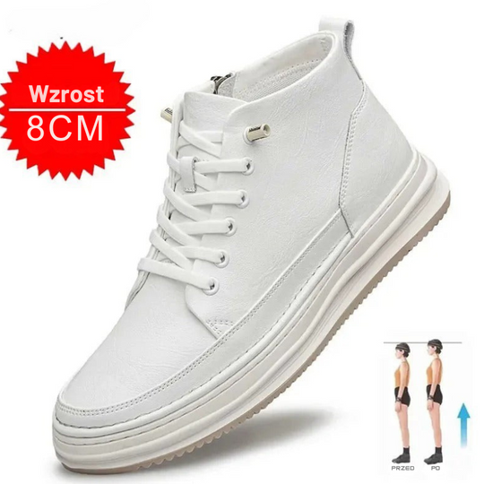 LEX| Casual wysokie buty +6CM +8CM