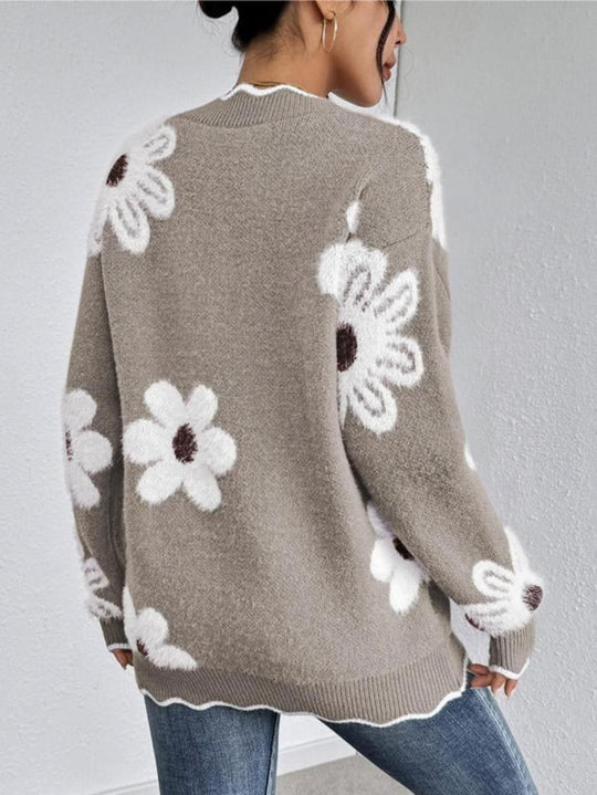 Aniela™ Sweter Cashmere Bloom