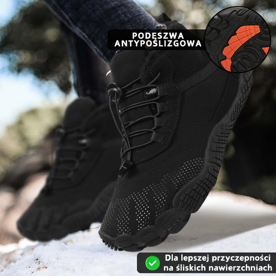 Frost Flex - Antypoślizgowe i wodoodporne zimowe buty do chodzenia boso (Unisex)