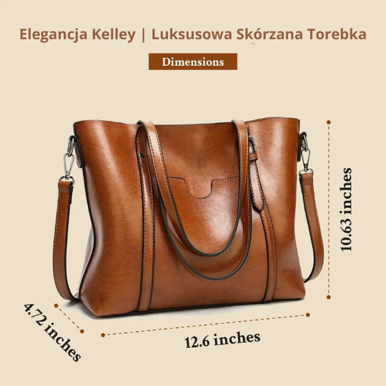 Elegancja Kelley | Luksusowa Skórzana Torebka