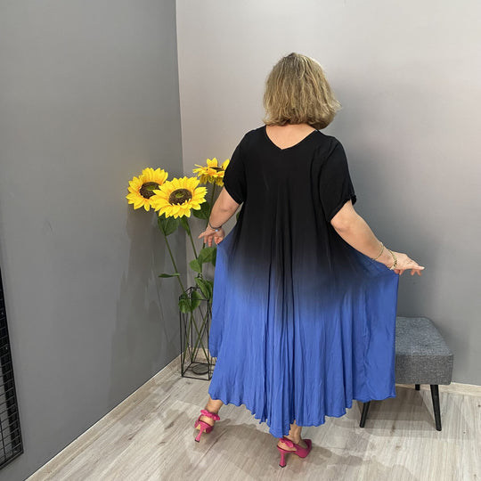 Alessia™ Włoska Sukienka Maxi Tie-Dye