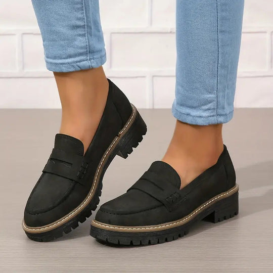 Lena™ Ergonomiczne masywne loafersy