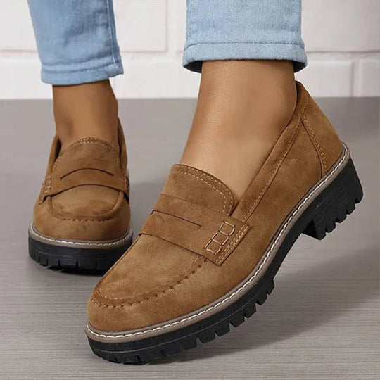 Lena™ Ergonomiczne masywne loafersy