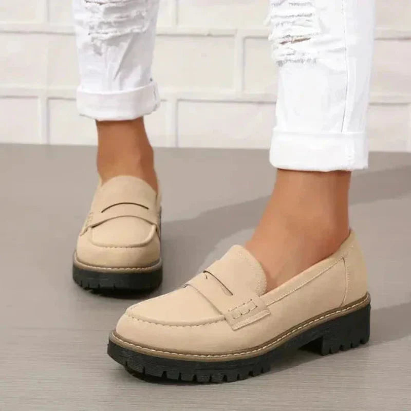 Lena™ Ergonomiczne masywne loafersy